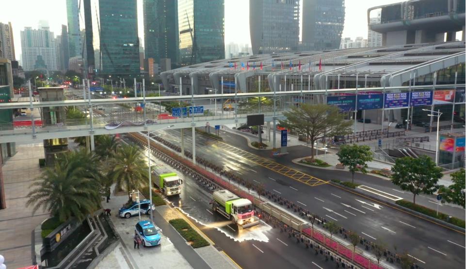 深耕细作，科技领航！米兰·(milan)中国官方网站环境完美收官，登顶环卫服务行业年度冠军