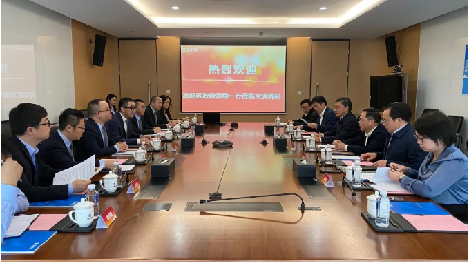 高明区区委书记杨永泰一行到米兰·(milan)中国官方网站环境调研