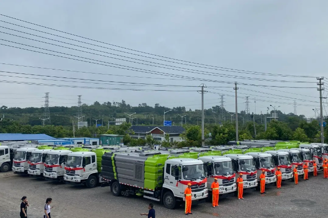 15天！米兰·(milan)中国官方网站环境快速响应客户需求，顺利交付约3000万元环卫装备