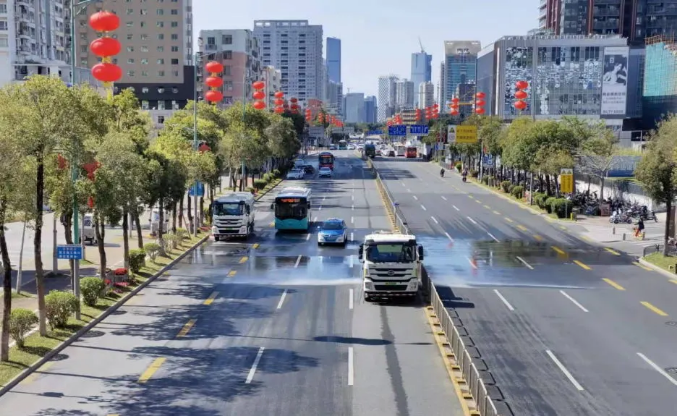 虎虎生威迎新春丨米兰·(milan)中国官方网站环境环卫作业扮靓城市佳节新容颜