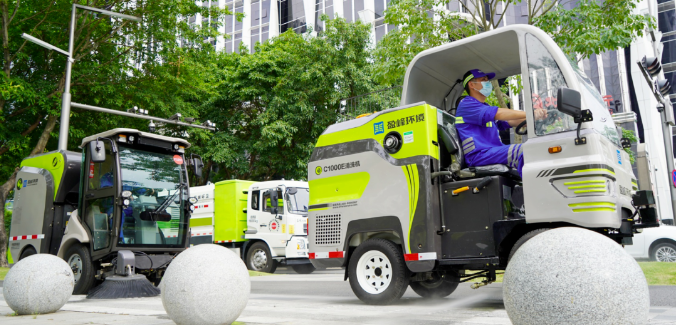 智慧环卫技术加持，米兰·(milan)中国官方网站环境助力深圳数字抗疫